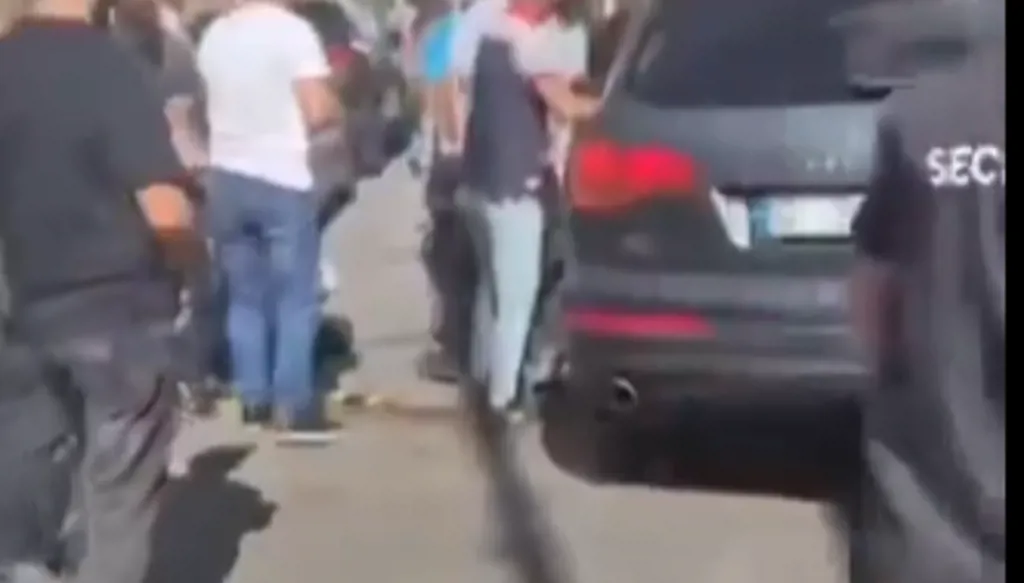 بالفيديو- حادث سير يتسبب بإشكال في عين المريسة