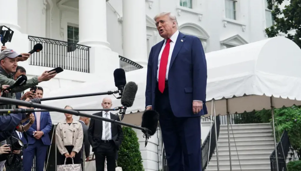 ترامب: سنواصل دعم إسرائيل ونسعى الى اتفاق