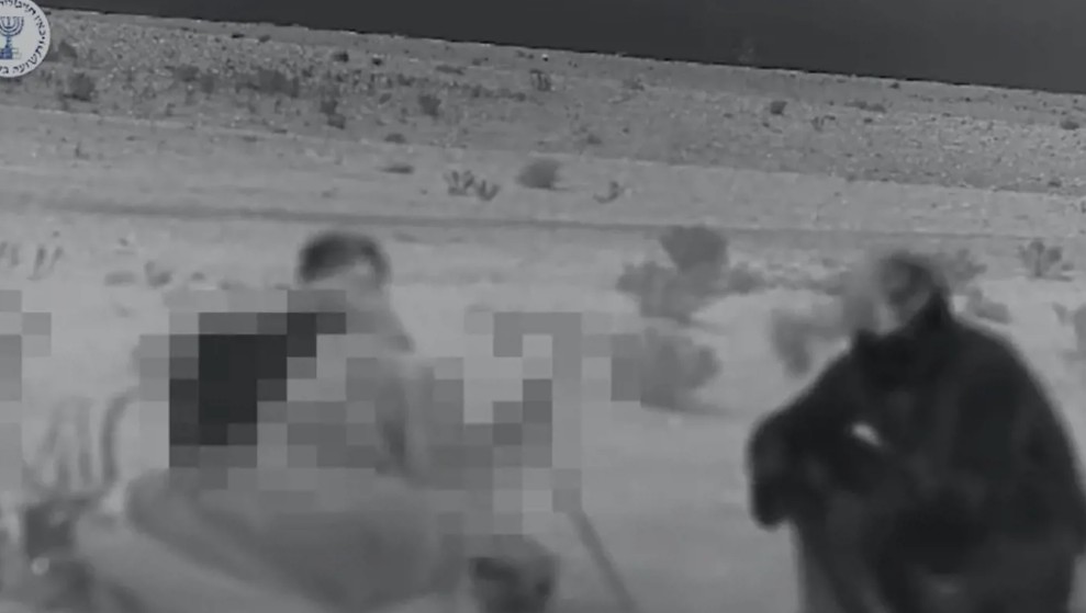 الموساد في ايران (لقطة من فيديو)