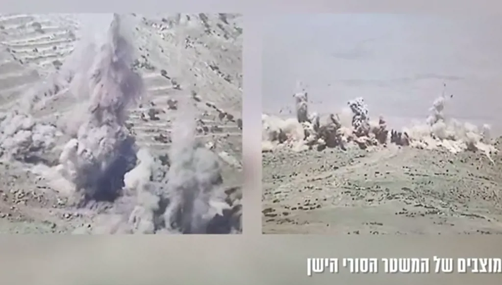 الجيش الإسرائيلي: دمّرنا مواقع للنظام السوري السابق في الجولان