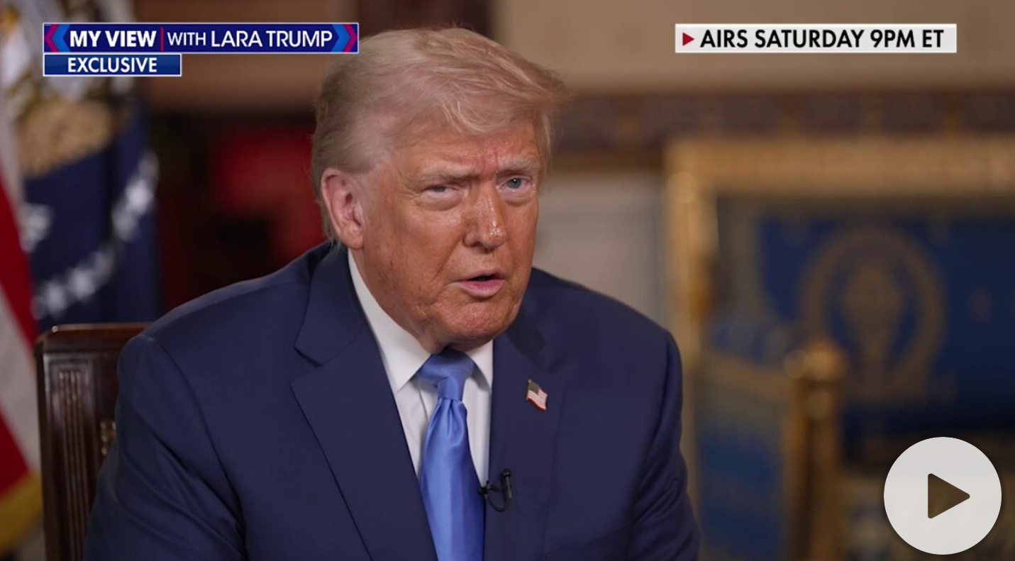 ترامب متحدثا للمحطة (فوكس نيوز)