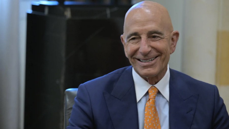 الموفد الرئاسي الأميركي توم برّاك (نبيل اساعيل).