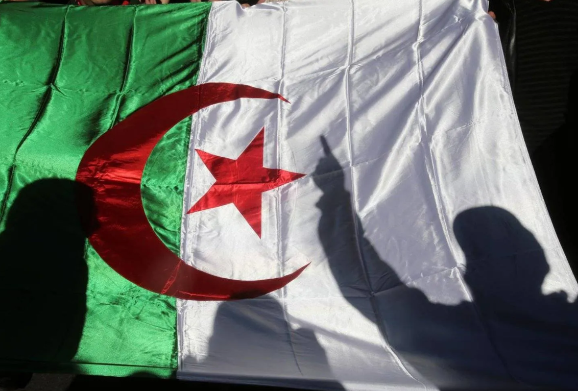 علم الجزائر (انترنت)