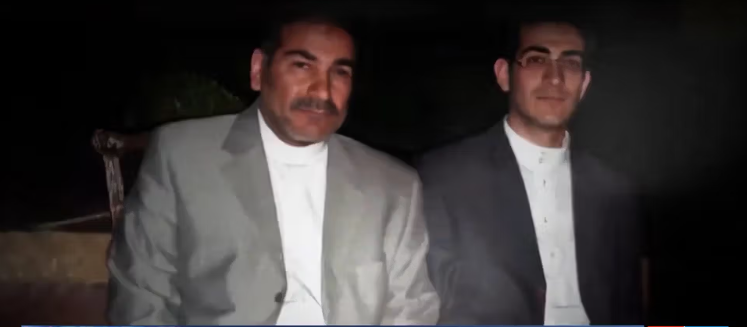 حسين شمخاني ووالده (إيران انترناشيونال)