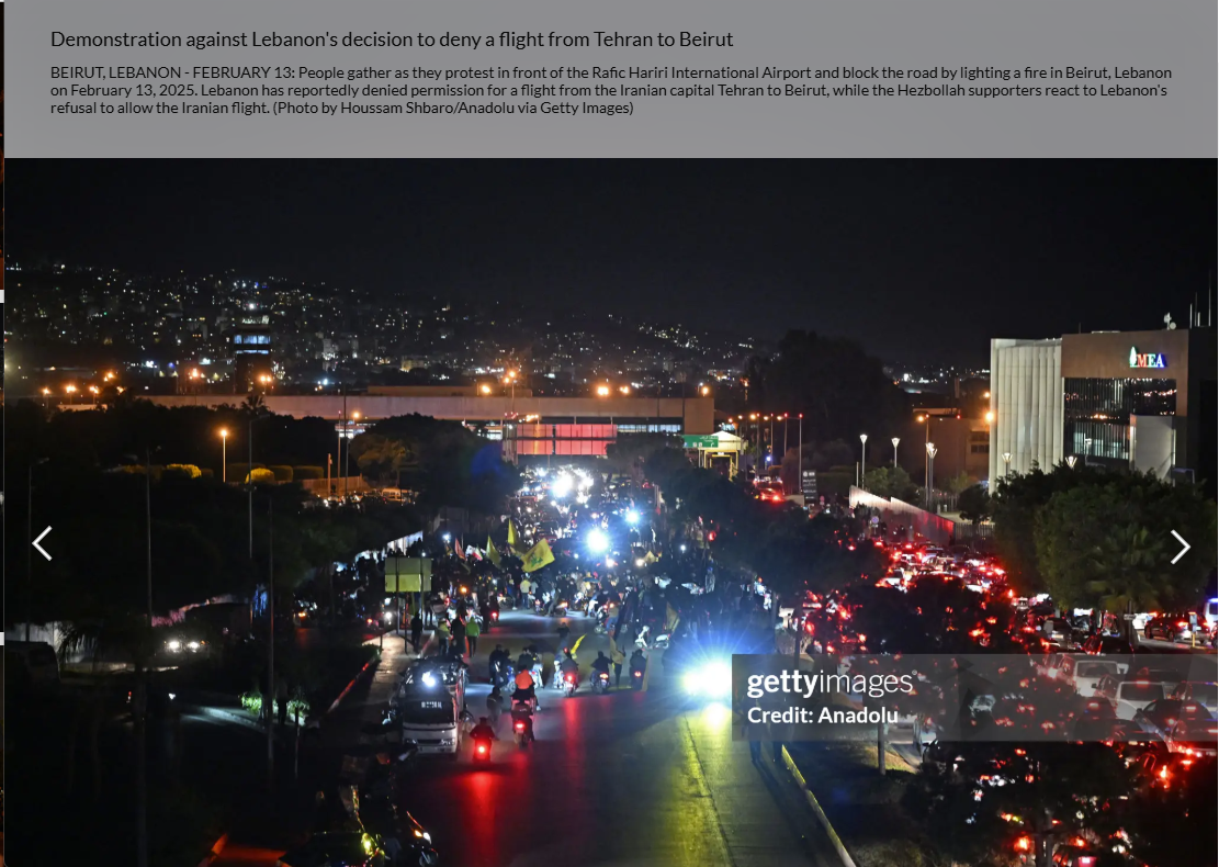 الصورة مؤرشفة في موقع وكالة غيتي ايماجيز في 13 شباط 2025