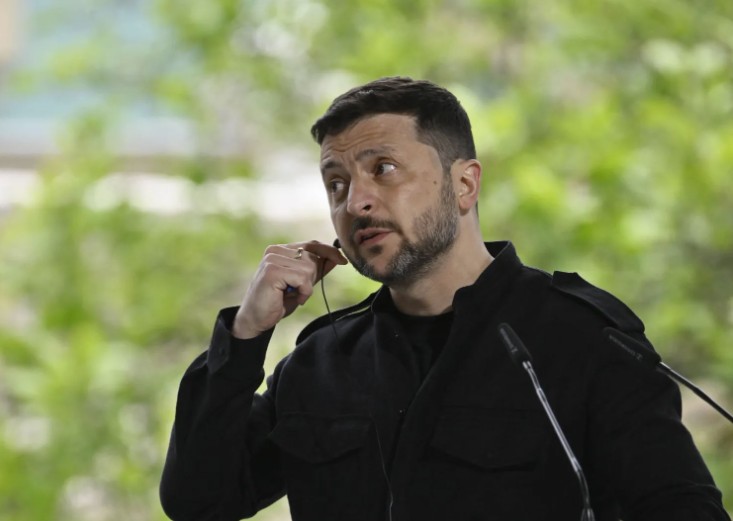 الرئيس الأوكراني فولوديمير زيلينسكي (أ ف ب)