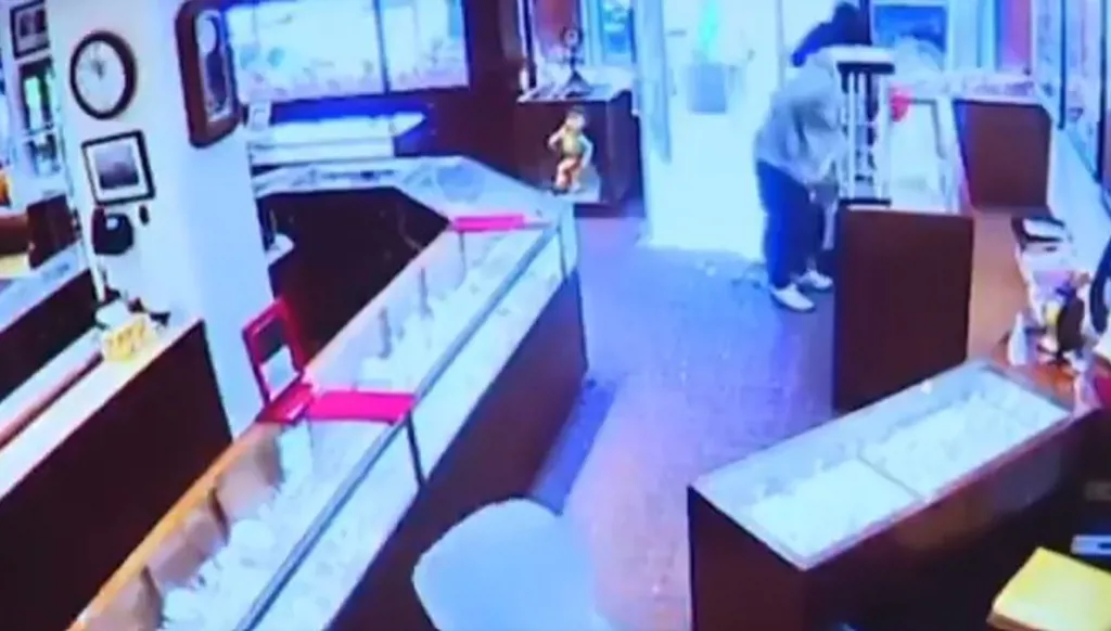 بالفيديو- سرقة مجوهرات بقيمة 2 مليون دولار بـ90 ثانية فقط