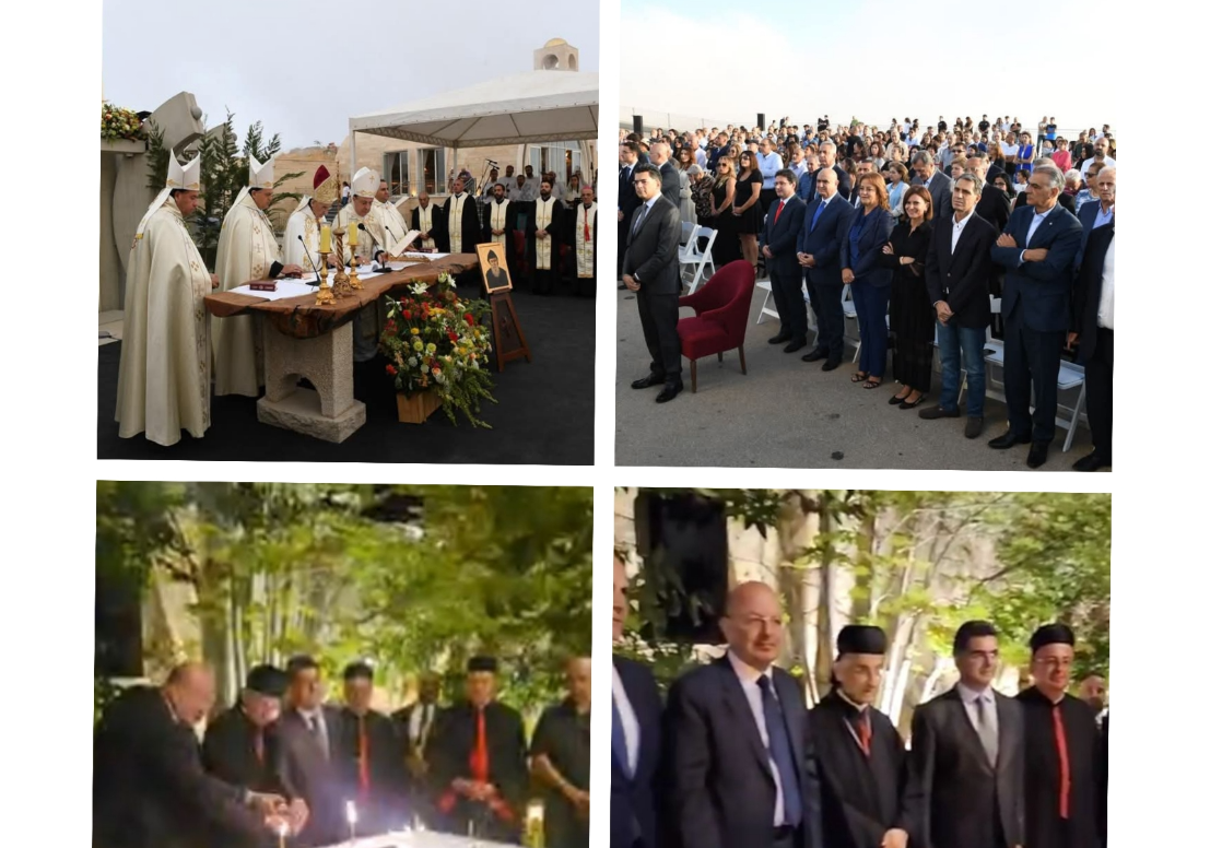 صور من القداس (وكالات).