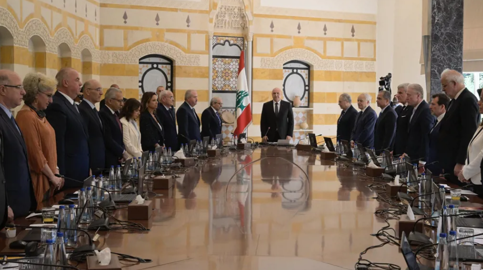 جلسة لمجلس الوزراء في بعبدا (نبيل إسماعيل)