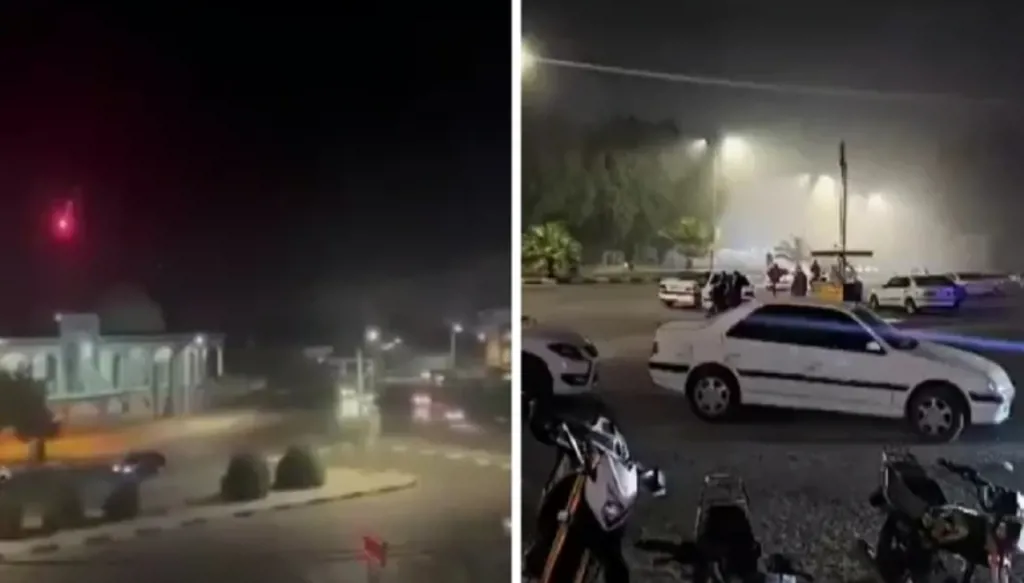 بالفيديو- انفجار عنيف يضرب قاعدة بحرية للجيش الإيراني جنوب شرقي البلاد