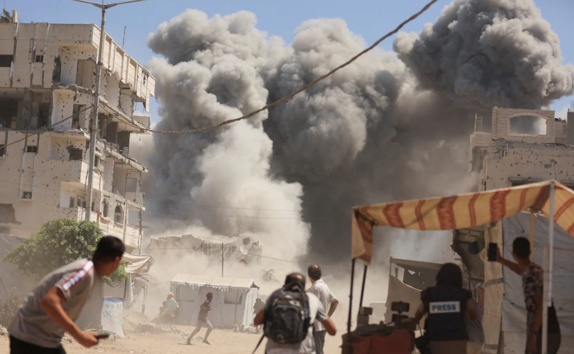 قصف إسرائيلي على غزة (وكالات)