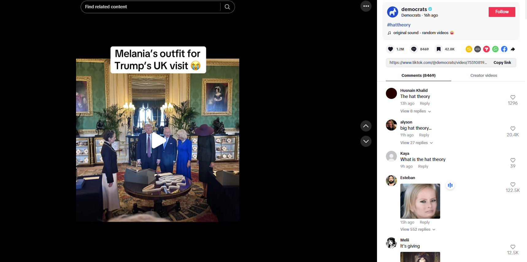 الصورة المتداولة في تيك توك 