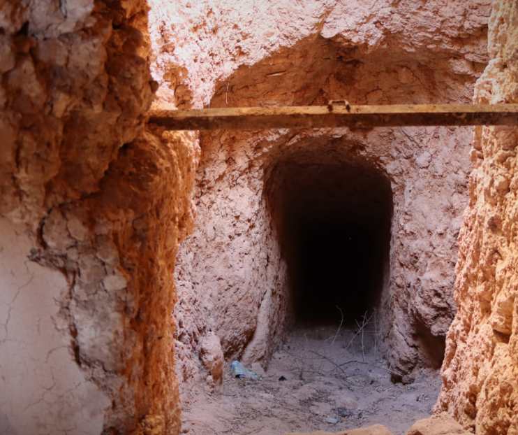 سجن تحت الأرض في ريف حمص (سانا).
