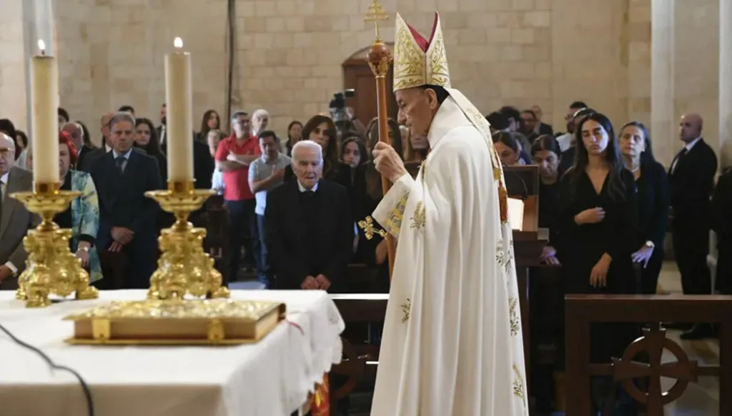 البطريرك الراعي. (بكركي)