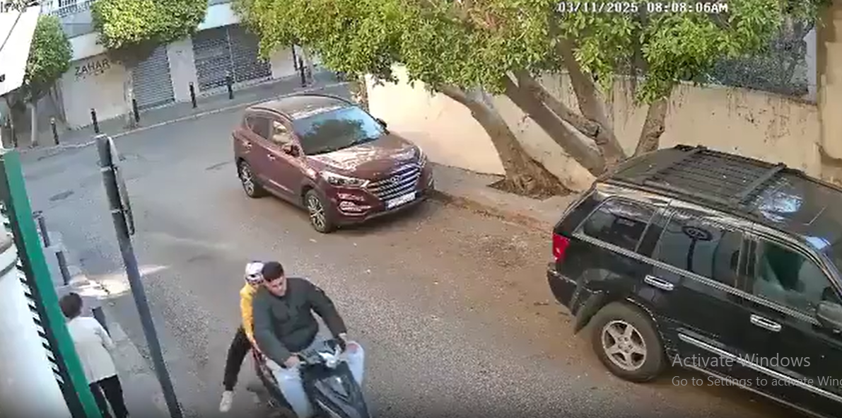 صورة مقتطعة من الفيديو الذي نشرته اليازا في إكس. 