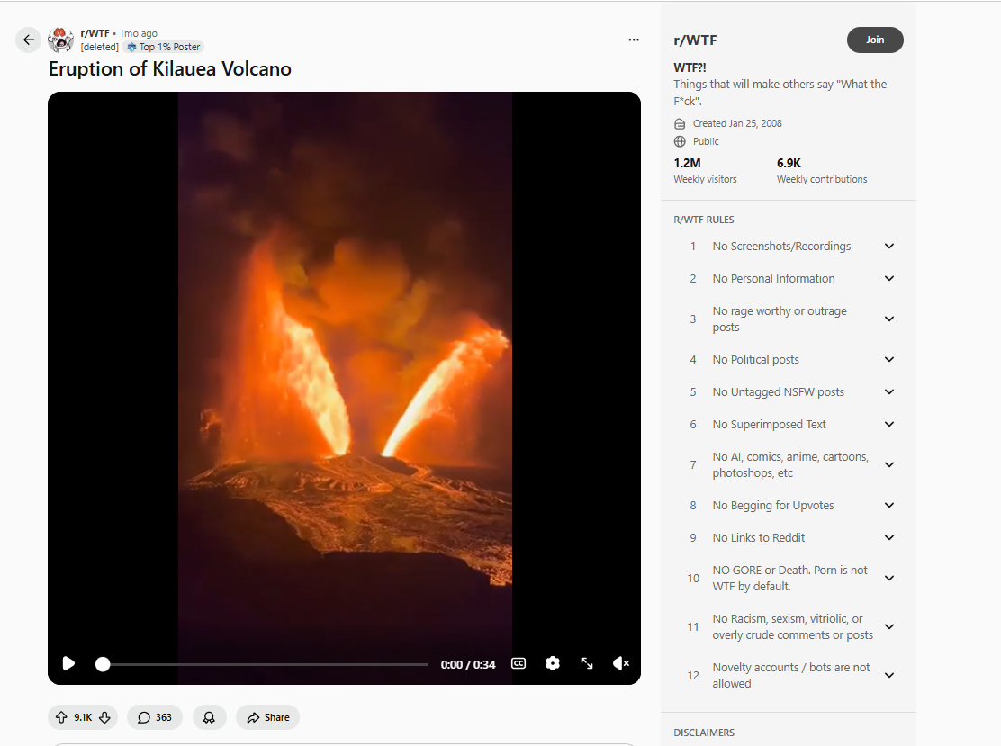 لقطة من الفيديو المنشور في حساب بريديت في 24 تشرين الاول 2025