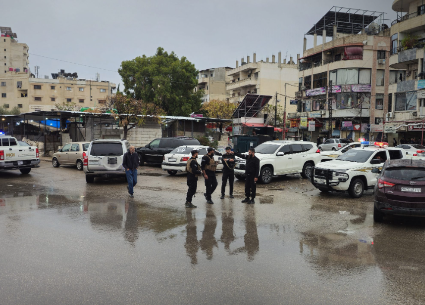 انتشار قوى الأمن في اللاذقية (سانا).