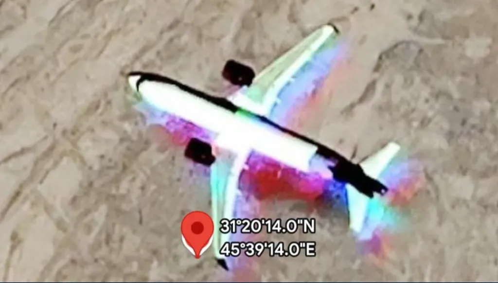 ما حكاية الطائرة الشبحية التي ظهرت في صحراء الوركاء في العراق؟