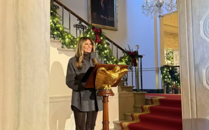 زينة الميلاد في البيت الأبيض (إكس)