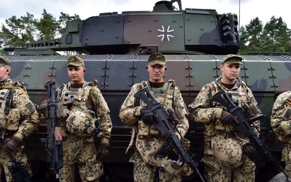 جنود ألمان (أ ف ب)