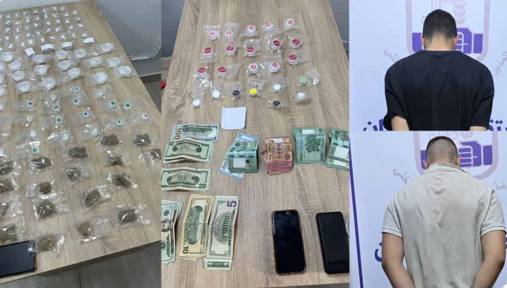 "قشوة" و"VIP" ومبلغ مالي… توقيف مروّجي مخدرات في الحدت وحارة حريك