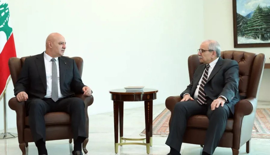 الرئيس عون وسلام. (النهار)