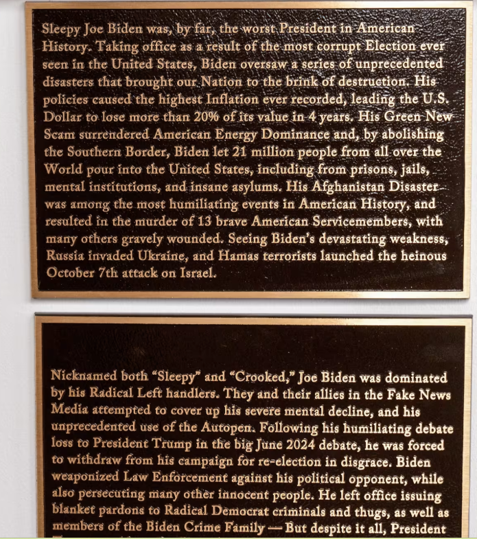 لوحات ساخرة من بايدن وأوباما في البيت الابيض (مواقع)