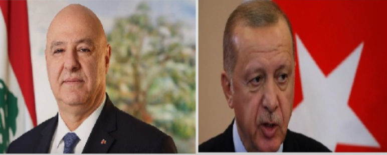 أ{دوغان والرئيس عون (مواقع)