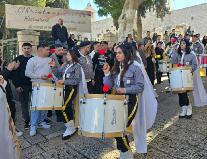 بيت لحم تحتفل بعيد الميلاد (مواقع).
