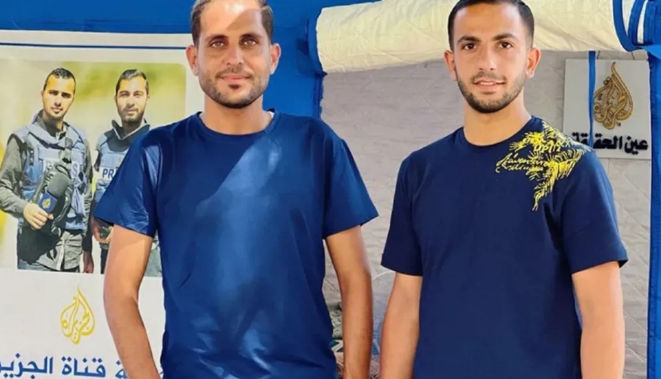 أنس الشريف ومحمد قريقع (وكالات)