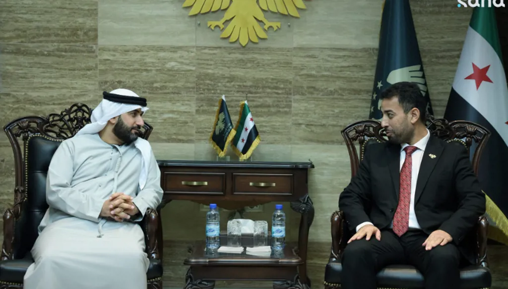 وزير الصحة السوري والسفير الإماراتي يبحثان آفاق التعاون في الصناعات الدوائية