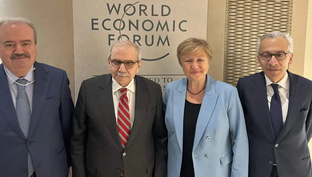 سلام يلتقي رئيسة صندوق النقد في دافوس: أجواء إيجابية وبعثة الصندوق قريباً إلى لبنان