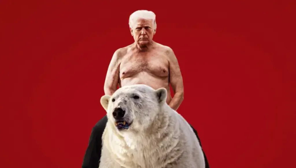 غلاف "ذا إيكونوميست" يثير الجدل: ترامب على دبّ غرينلاند