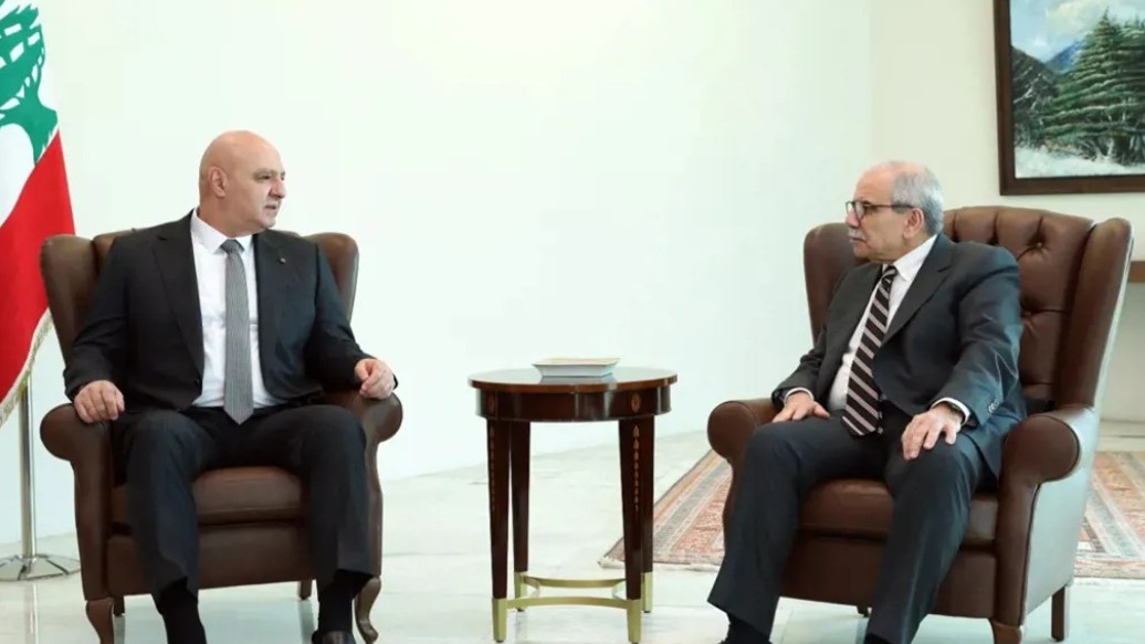 عون وسلام. (الرئاسة اللبنانية)