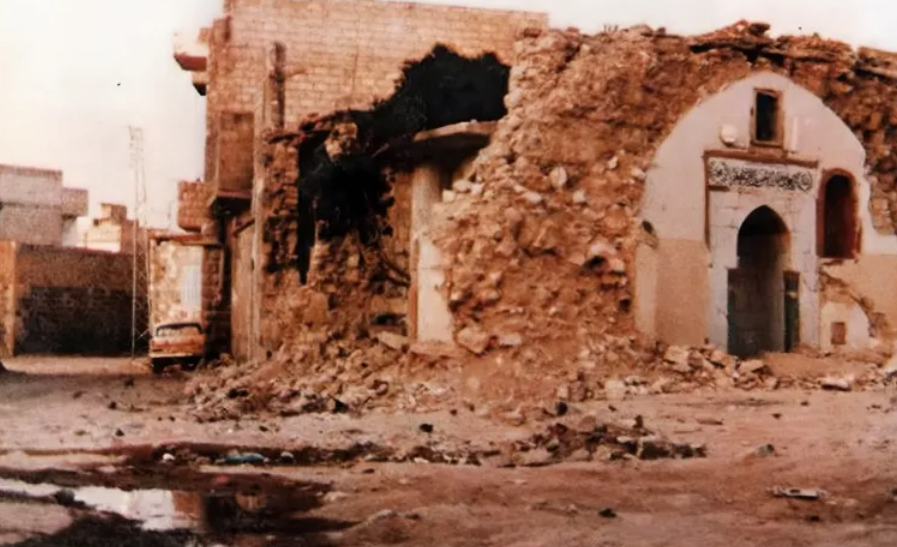 دمار واسع في المدينة