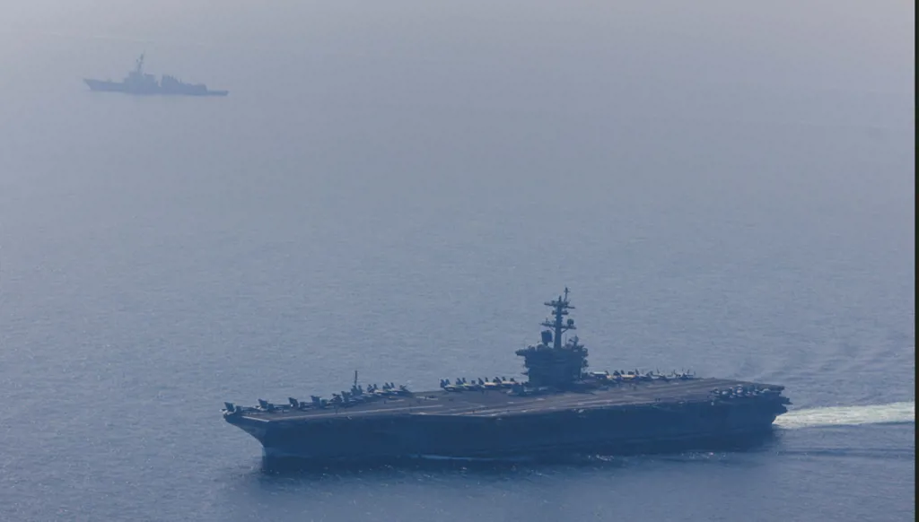 بالصور- "سنتكوم" تعلن تحرك "ابراهام لينكولن" في بحر العرب