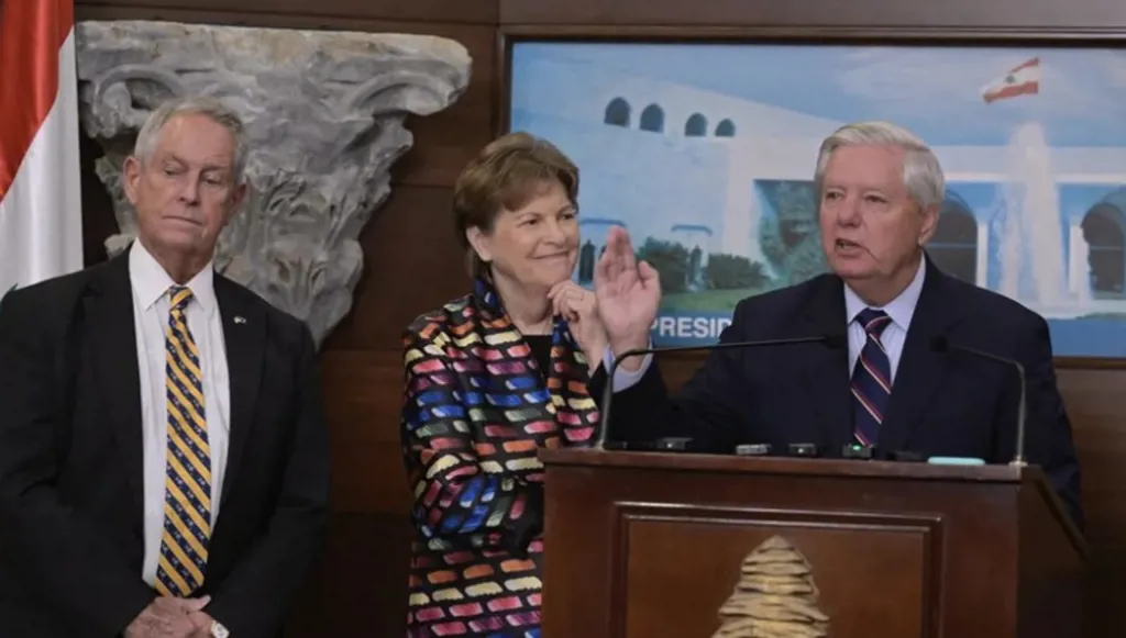 Lebanon reads Graham’s remarks as pressure to speed up arms restrictions