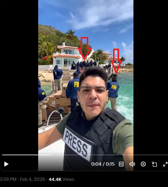 مؤشرات الى الذكاء الاصطناعي في الفيديو المتناقل 