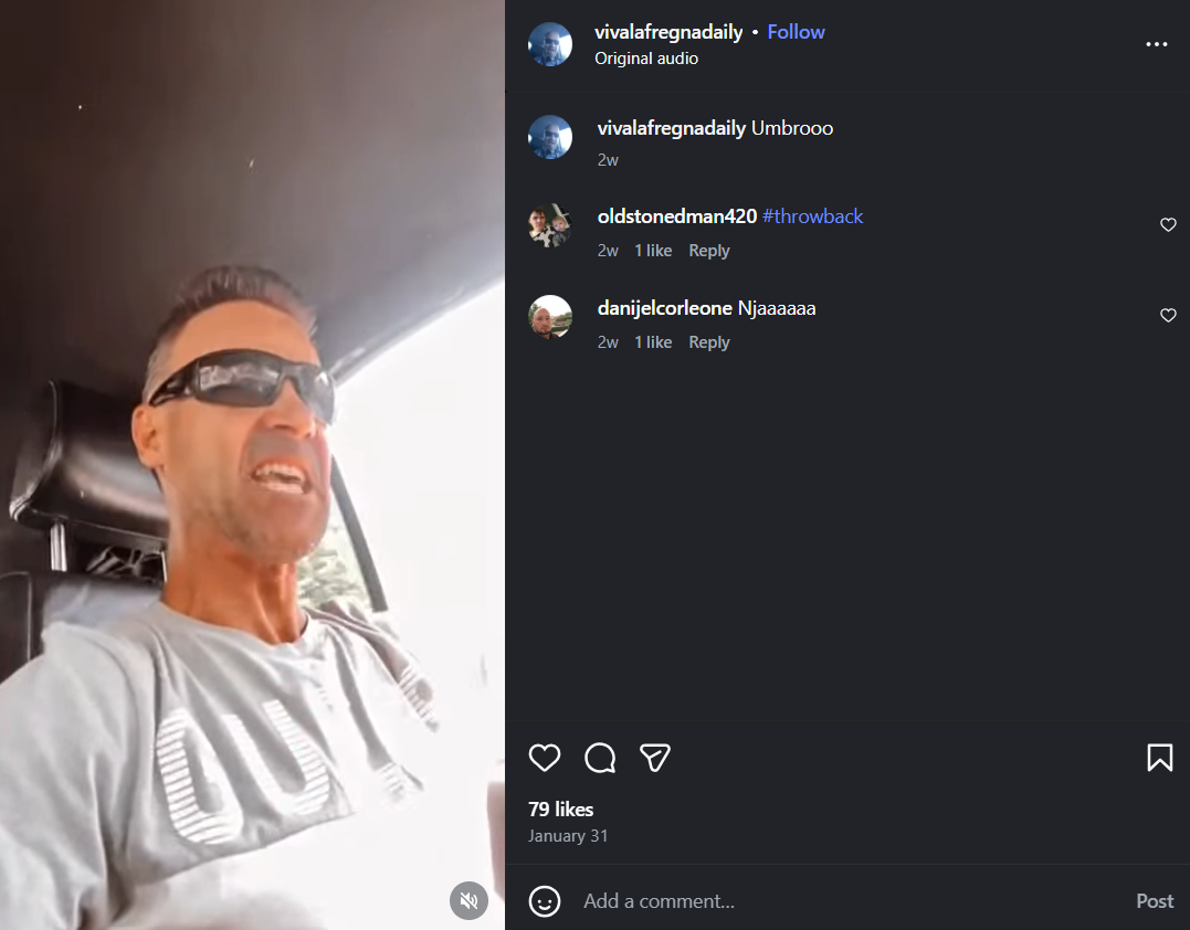 المايسترو بعد زرع الشعر (إنستغرام)