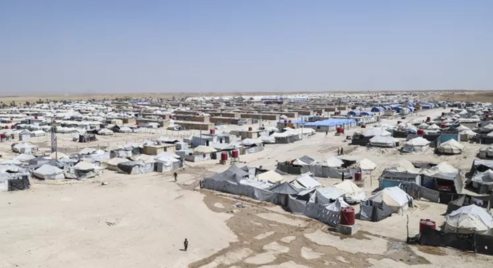 مخيم الهول. (اليونيسف)