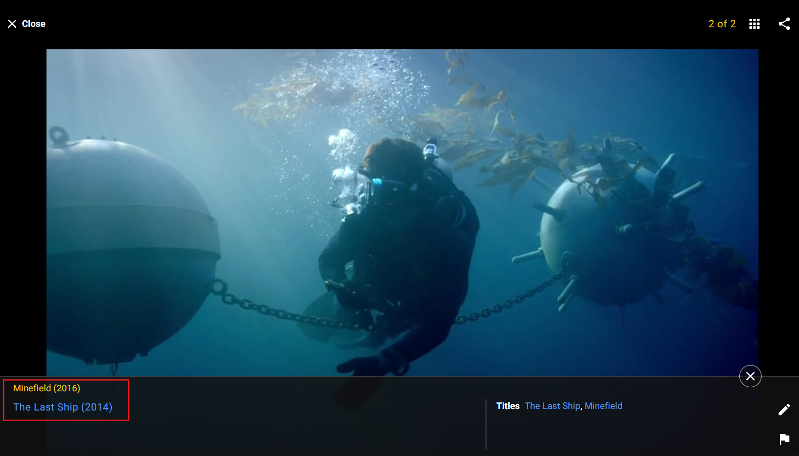 لقطة شاشة للصورة المنشورة على موقع imdb