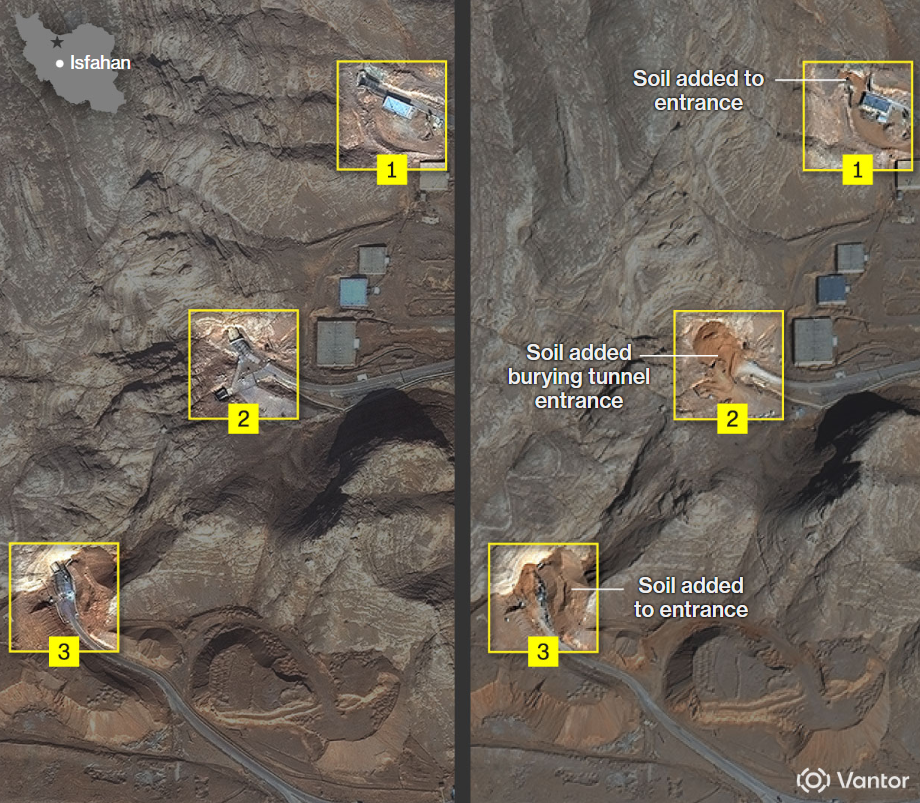 مواقع محصنة في ايران (بلومبرغ)