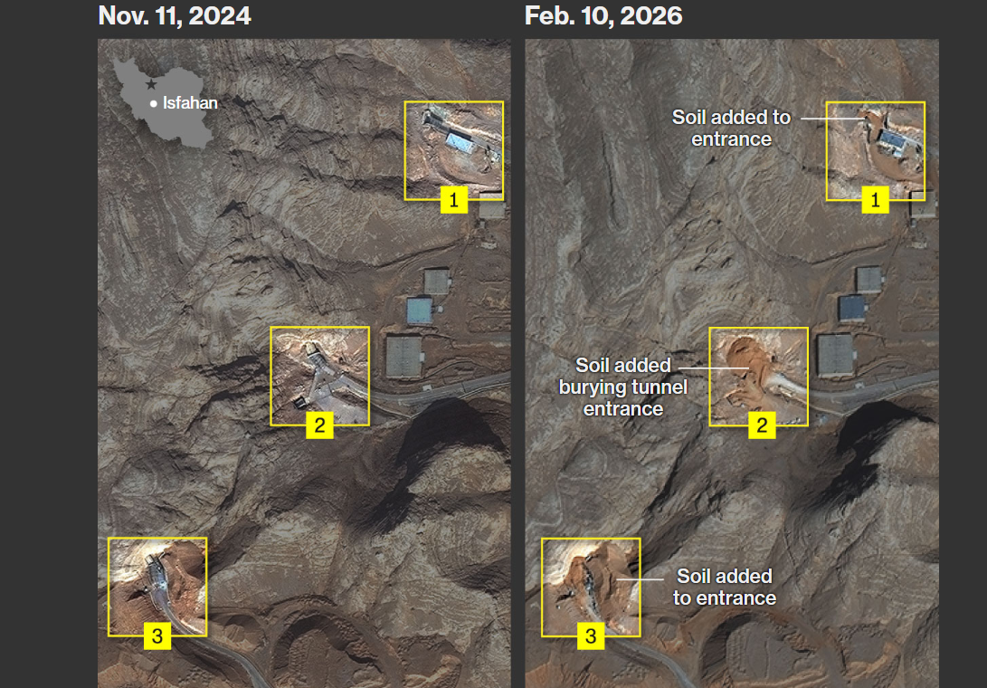 مواقع نووية محصنة 