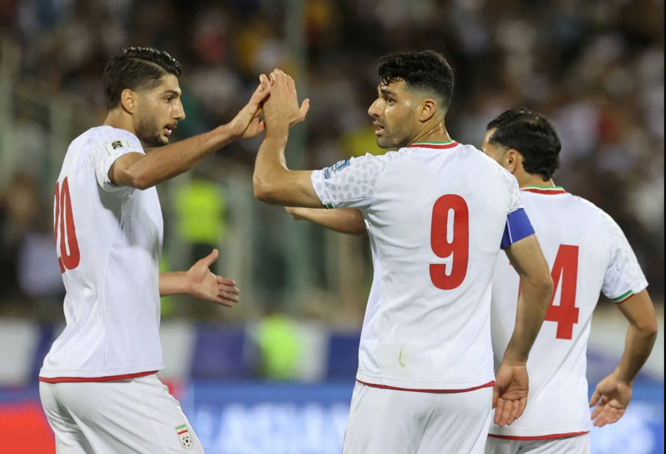 لاعبو إيران. (وكالات)