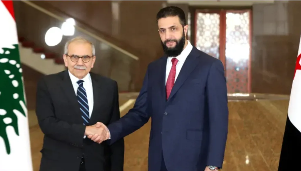 الشرع يتصل بسلام ويؤكد تضامن سوريا مع لبنان