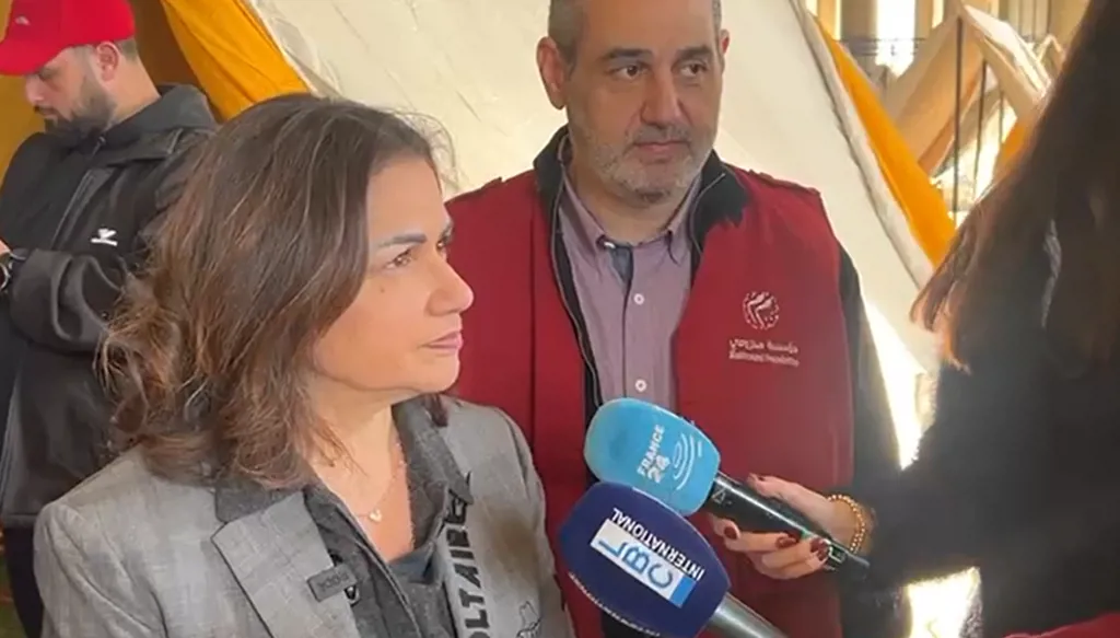 وزيرة الشؤون الاجتماعية: البلوك الأول جاهز في المدينة الرياضية ويتسع لـ500 شخص