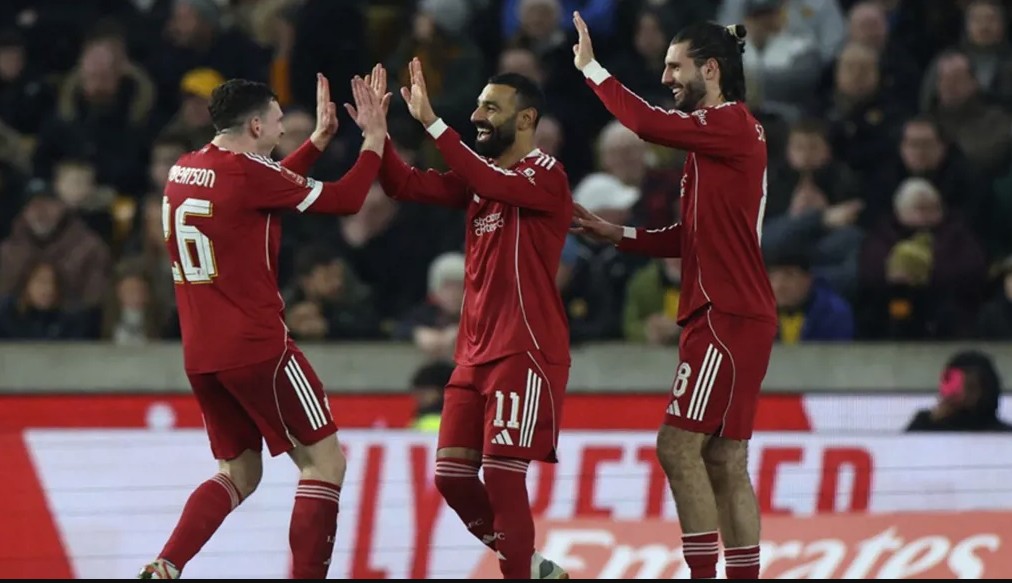 لاعبو ليفربول. (أ ف ب)