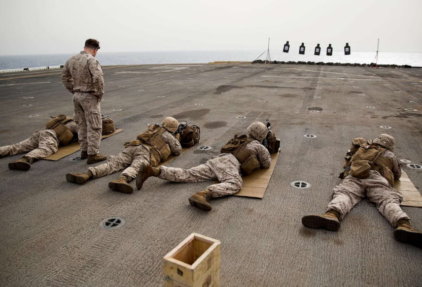 تدريبات المارينز 