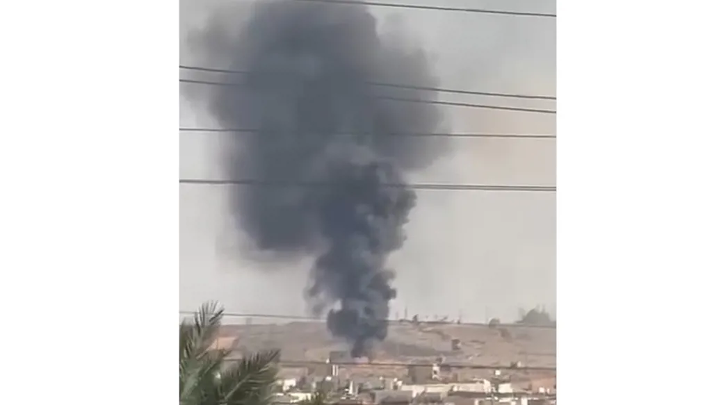 قتلى وجرحى في ضربات جوية استهدفت نقطة أمنية قرب القائم غرب العراق (فيديو)