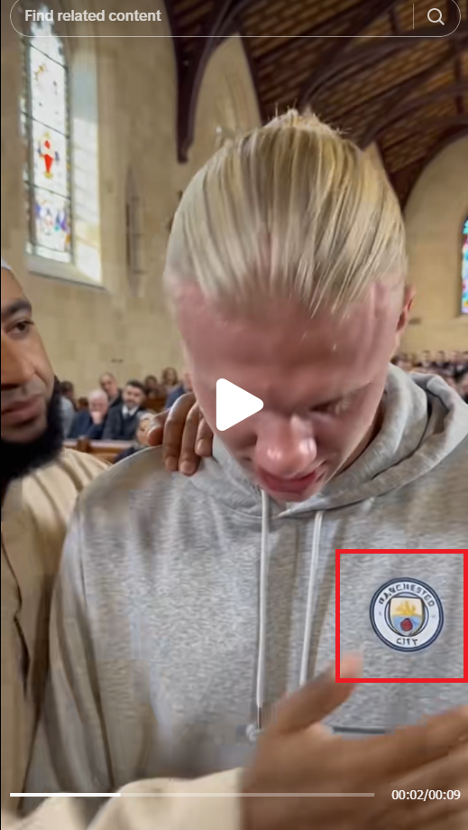 مؤشرات في الصورة الى الذكاء الاصطناعي أشرنا اليها بالاحمر